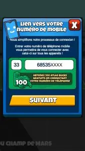 verification compte Atlas Earth