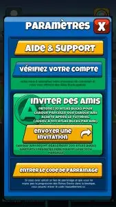 Détails compte Atlas Earth
